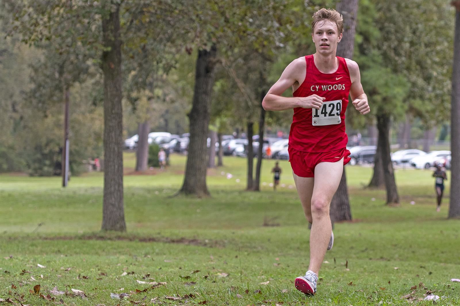 Cypress Woods High School junior Travis Allen earned first-team honors on the All-District 16-6A cross country boys’ team. 